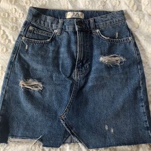 Free People Denim Skirt | Size 24